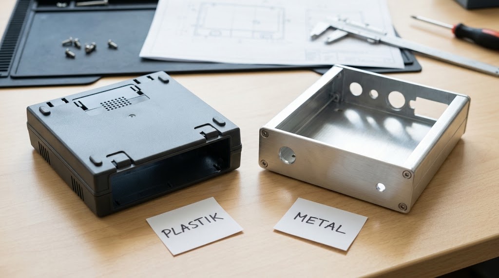 Obudowa do elektroniki – metalowa czy plastikowa? Jak wybrać odpowiedni materiał?